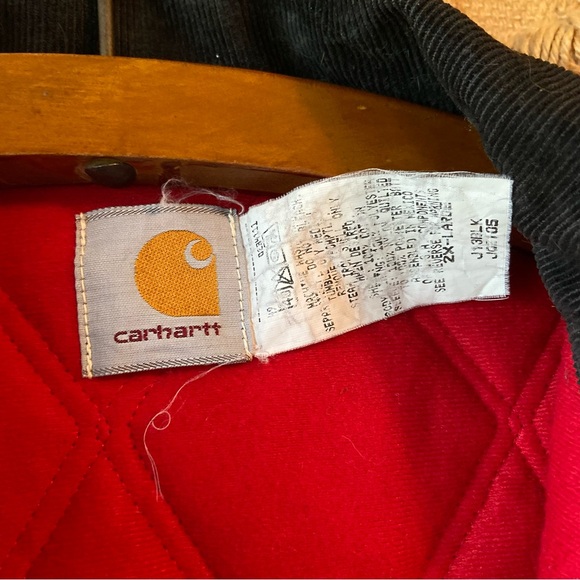 Vintage 90’s Carhartt Santa Fe Flannel Lined Jacket - Picture 4 of 10